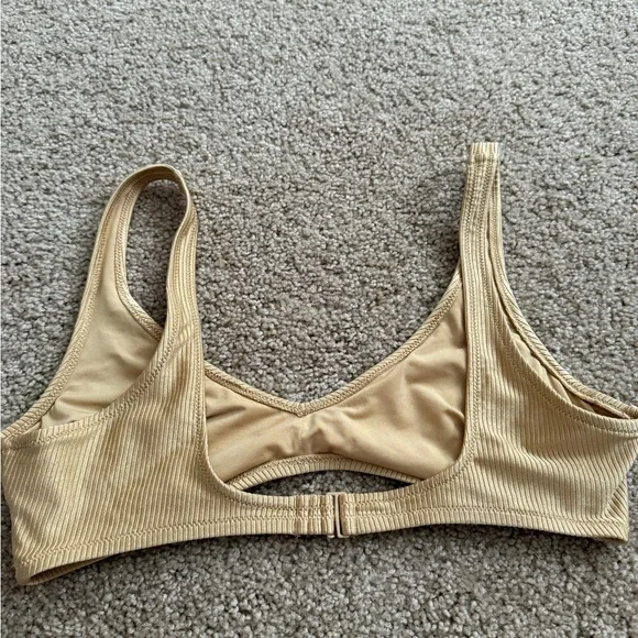 Aerie Scoop Neck Swim top - Picture 2 of 5